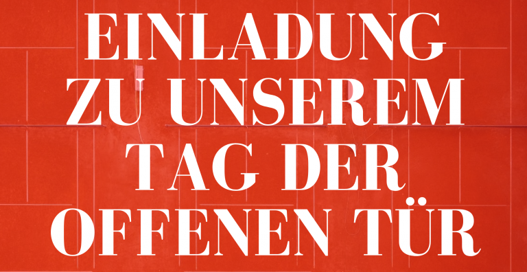 Tag der offenen Tür 2024 Banner