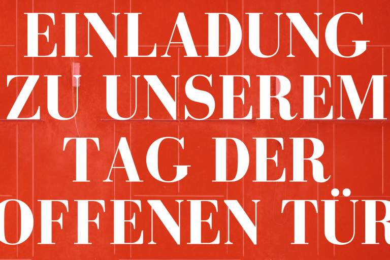Tag der offenen Tür 2024 Banner